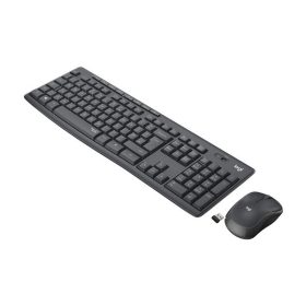   Logitech Billentyűzet/Egér Kit - MK295 (Vezeték nélküli, magyar, fekete)