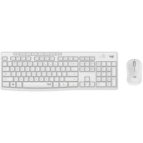   Logitech Billentyűzet/Egér Kit - MK295 (Vezeték nélküli, magyar, fehér)