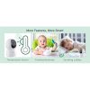 Arenti bébiőr szett - AINANNY B2 + 5" LCD (2MP, sírás-, hőmérséklet figyelés, microSD, mikrofon, hangsz.)