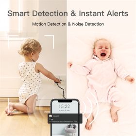   Arenti IP wifi PT dómkamera - P2Q (4MP, 3,6mm, beltéri, IR10m, microSD, mikrofon, hangszóró)