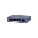 Dahua switch PoE - CS4006-4ET2GT-60 (Cloud Menedzsment; 4x1Gbps PoE; + 2x 1Gbps uplink, 60W)