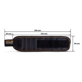   Handy Csuklópánt - 10873B (Mágneses, Poliészter 35 x 9 cm)