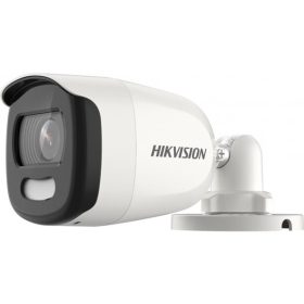   Hikvision 4in1 Analóg csőkamera - DS-2CE10HFT-E (5MP, ColorVu, 3,6mm, PoC, fehér fény 20m, IP67)