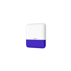   Hikvision AX Pro Sziréna - DS-PS1-E-WE BLUE (kültéri, 110dB, kék, 868MHz)
