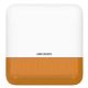 Hikvision AX Pro Sziréna - DS-PS1-E-WE ORANGE (kültéri, 110dB, narancs, 868MHz)