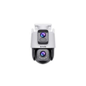   Tenda IP wifi PT kamera - RH9-WCA (DualLens; 6MP, 3MP 4mm + 3MP 6mm; H265, IR30m+LED, IP65; Mik., Hangsz.)
