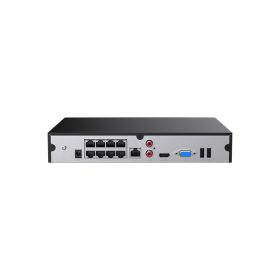  Tenda NVR rögzítő - TN3108-8P (8 csatorna, H265+, max 8MP, 8xRJ45 802.3at PoE, 2xUSB, 1x Sata (max 10TB))