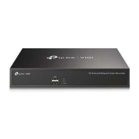   TP-link NVR rögzítő - NVR1016H (16 csatorna, H265+, 5MP, HDMI, VGA, 2xUSB, 1x Sata (max 10TB), audio)