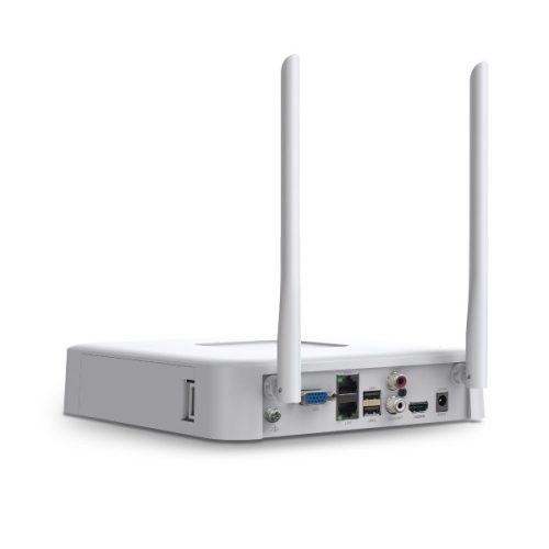 TP-link NVR rögzítő - NVR1108H-W (2,4GHz Wifi, 300Mbps; 8 csatorna; H265+, 8MP, HDMI+VGA, 2xUSB, 1xSata(max10TB), audio)