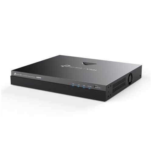 TP-link NVR rögzítő - NVR2016H (16 csatorna, H265+, 8MP, HDMI, VGA, 2xUSB, 2xSata, audio)