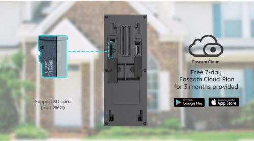 Foscam VD1 IP videó kaputelefon