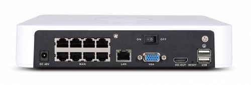 Foscam FN8108HE - 8 csatornás PoE hálózati rögzítő