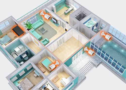 Foscam FN9108E-B4-2T 5MP kamera rendszer