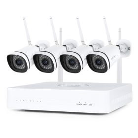 Foscam FN8108W-B4-1T 3MP WiFi MESH kamera rendszer