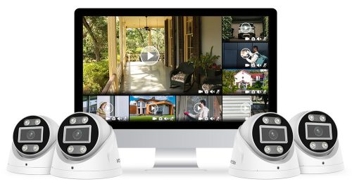 Foscam FNA108E-T4-2T 8MP kamera rendszer