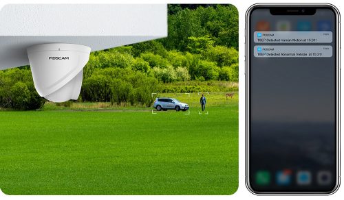 Foscam FNA108E-T4-2T 8MP kamera rendszer