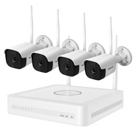 Foscam FN9108W-B4-2T 5MP WiFi MESH kamera rendszer