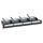 Legrand 033772 19" 1U 24port Cat.6A STP árnyékolt patch panel