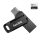 SanDisk Dual Drive pendrive, 128GB, fekete (SDDDC3-128G-G46)