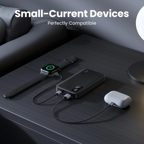 UGREEN 10000mAh kétirányú gyorstöltés powerbank fekete PB311