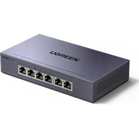 UGREEN 6 portos PoE Gigabit Ethernet switch CM741