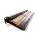 KELINE 606059 19"" 1U Giga KOMPAKT 24port Cat.6 RJ45/u árnyékolatlan patch panel