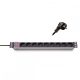 KELINE 620S10 19"" 1U 9x250V Schuko aljzat 2,3m kapcsolós elosztósor