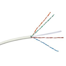   Legrand 632724 Linkeo Cat.6 U/UTP árnyékolatlan PVC AWG23 Eca fehér 305m kartondoboz réz fali kábel