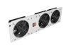 Lanberg AK-1506-S 19" 1U 3x ventilátor 230V 50W függőleges szürke ventilátor