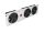 Lanberg AK-1506-S 19" 1U 3x ventilátor 230V 50W függőleges szürke ventilátor