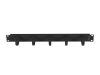 Lanberg AK-1701-B 19" 1U fekete fém gyűrűs fém kábelrendező