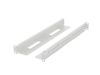 Lanberg AK-1901-S 19" 1U 397x680mm állítható szürke rack sín készlet