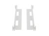 Lanberg AK-1901-S 19" 1U 397x680mm állítható szürke rack sín készlet