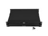 Lanberg AK-2001-B 19" 2U 483x360mm 4x ponton rögzíthető 90kg terhelhetőségű fekete rack fiók