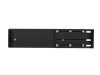 Lanberg AK-2001-B 19" 2U 483x360mm 4x ponton rögzíthető 90kg terhelhetőségű fekete rack fiók