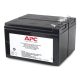 APC APCRBC113 csereakkumulátor