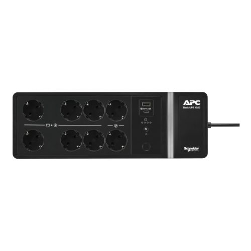 APC BE1050G2-GR Back-UPS 1050VA 600W 230V 8xSCH 1x USB-C 1x USB-A port szünetmentes tápegység