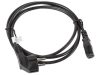 Lanberg CA-C13C-11CC-0018-BK IEC320 C13 10A fekete tápkábel 1,8m