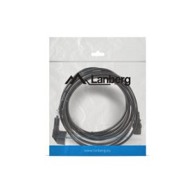   Lanberg CA-C13C-11CC-0050-BK IEC320 C13 10A fekete tápkábel 5m