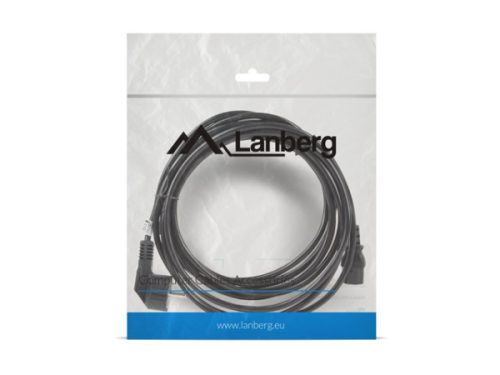 Lanberg CA-C13C-11CC-0050-BK IEC320 C13 10A fekete tápkábel 5m