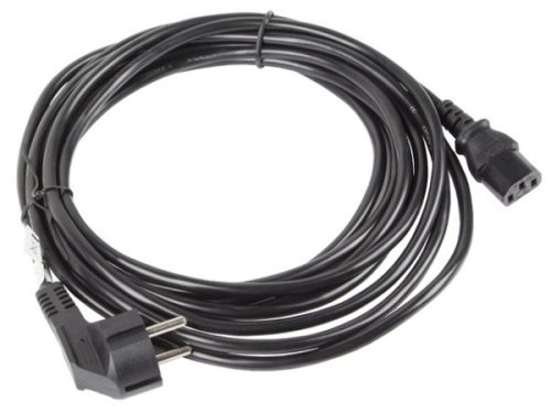 Lanberg CA-C13C-11CC-0050-BK IEC320 C13 10A fekete tápkábel 5m