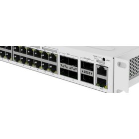  MikroTik CRS354-48P-4S+2Q+RM 48xGbE PoE LAN 4x10G SFP+ 2x40G QSFP+ port Cloud Router PoE Switch
