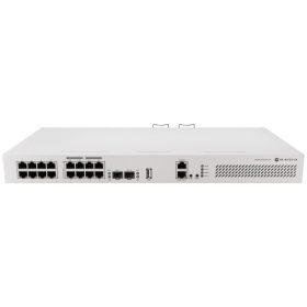   MikroTik CRS418-8P-8G-2S+RM 19 1U 8xGbE LAN 8xGbE PoE LAN 2xSFP+ port Rackmount Cloud Router Switch