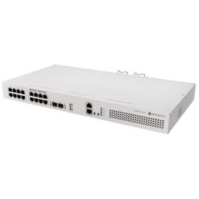   MikroTik CRS418-8P-8G-2S+RM 19 1U 8xGbE LAN 8xGbE PoE LAN 2xSFP+ port Rackmount Cloud Router Switch
