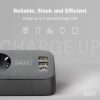DIGITUS DA-70625 3 aljzatos 2x USB-A 1x USB-C fekete 1,5m asztali elosztó