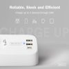 DIGITUS DA-70626 3 aljzatos 2x USB-A 1x USB-C fehér 1,5m asztali elosztó