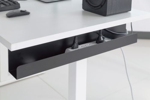 DIGITUS DA-90448 Asztal alatti fekete kábelvezető csatorna