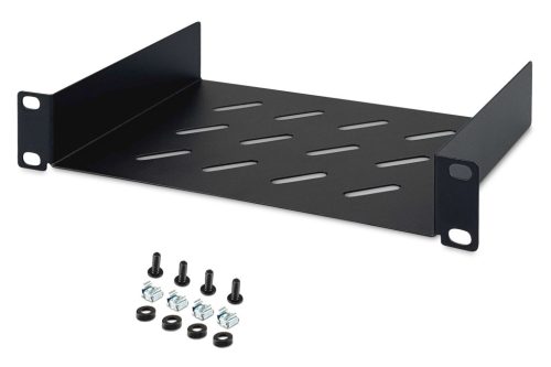 DIGITUS DN-10-TRAY-1-B 10" 1U 150mm mély fekete fix polc