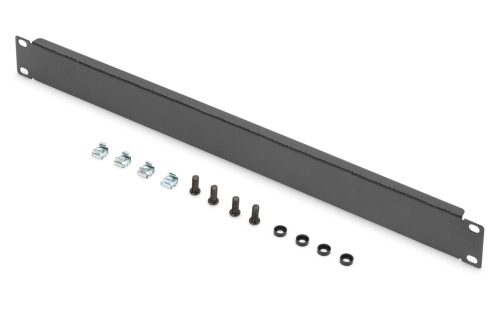 DIGITUS DN-19 BPN-01-SW 19" 1U fekete vakpanel