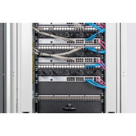 DIGITUS DN-19 BPN-02-SW 19" 2U fekete vakpanel